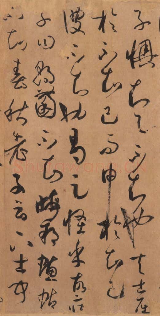 687年唐代 孙过庭 《书谱》之六十八 书法作品
