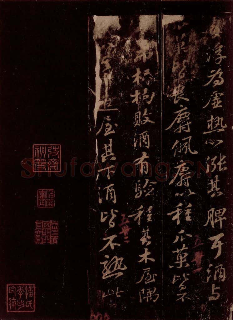 宋 苏轼 枳枸汤之三 书法作品