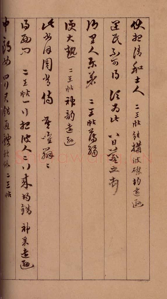清 杨宜治 《澄清堂帖·题跋》之十二 书法作品