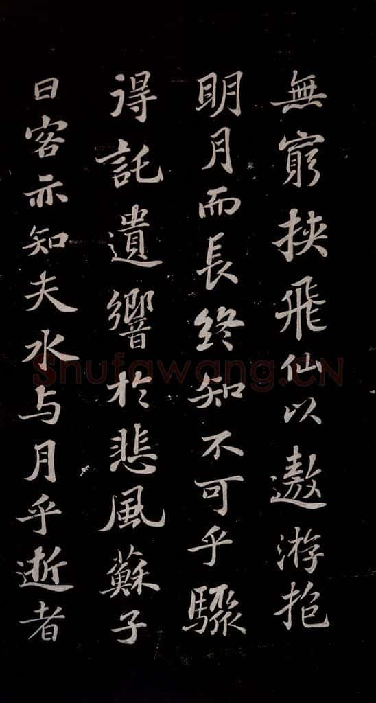 北宋 苏轼 赤壁赋之九 书法作品