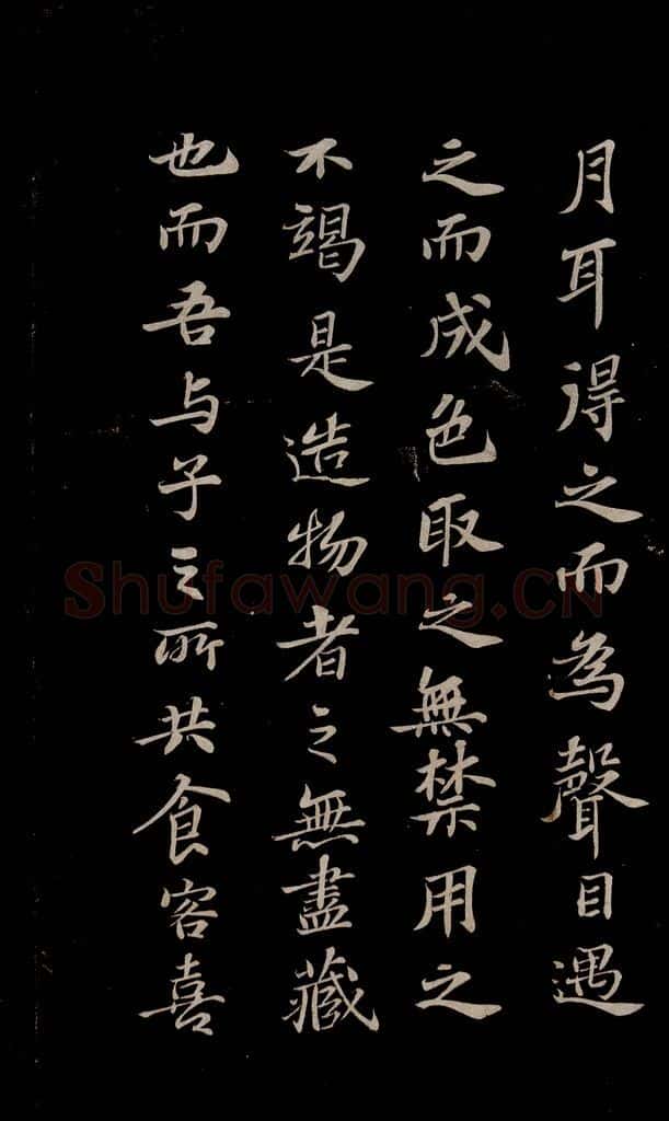 北宋 苏轼 赤壁赋之十二 书法作品
