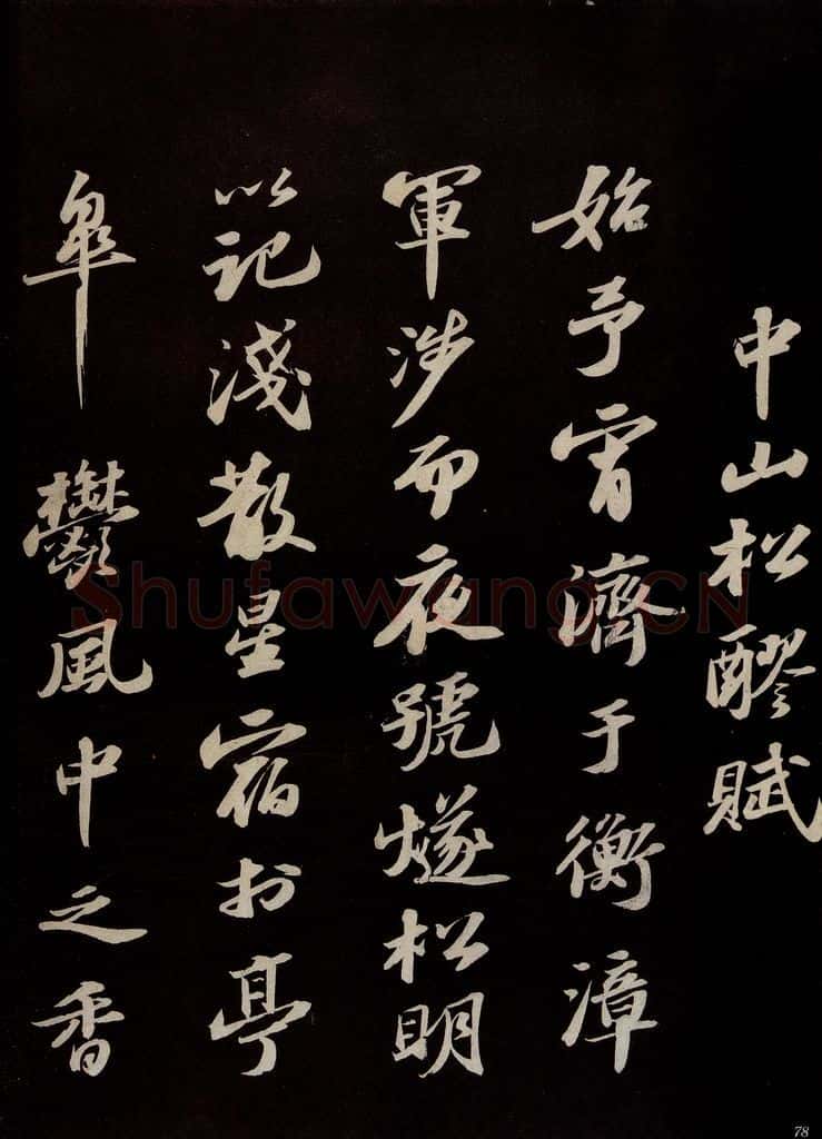 宋 苏轼 《中山松醪赋并跋》之一 书法作品