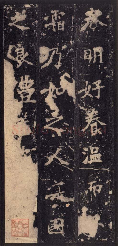 522北魏 《张猛龙碑》之四十三 书法作品