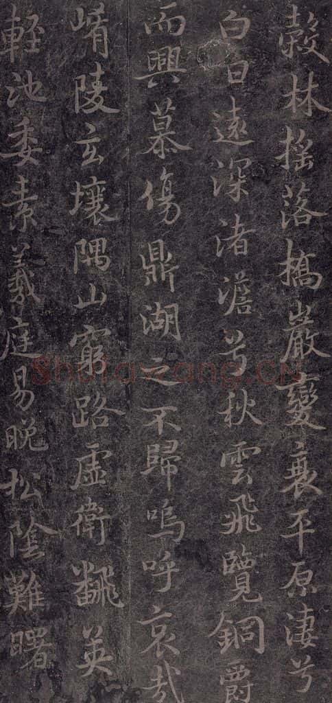 630唐 褚遂良 《古树赋·哀册》之十八 书法作品