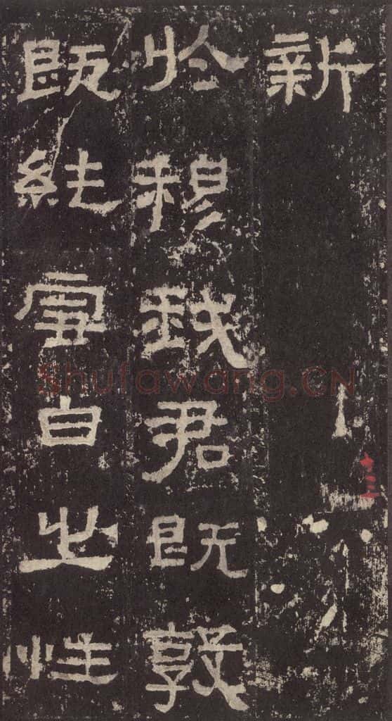 186汉 韦荫 《张迁碑》之二十九 书法作品