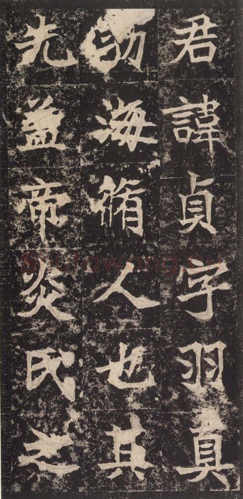 523北魏 《高贞碑》之八 书法作品