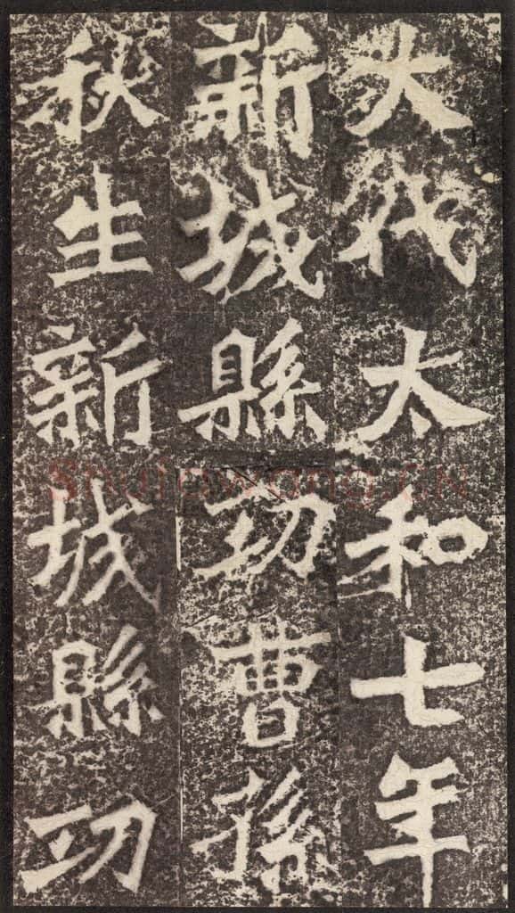 北魏 《孙秋生造像记》之三 书法作品