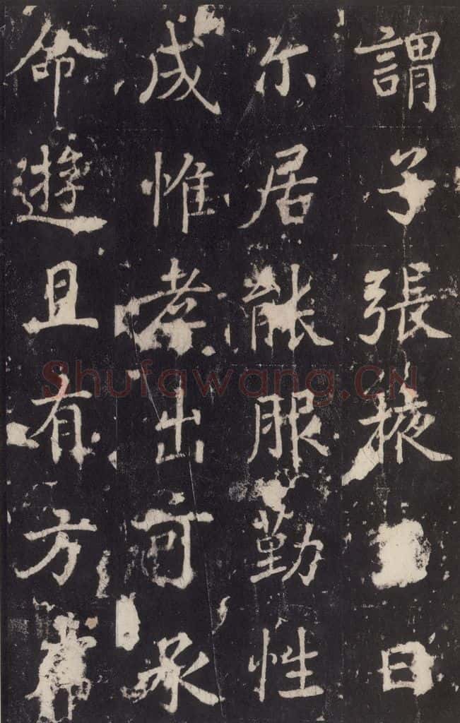 779年唐代 张增 《段行琛碑》之十九 书法作品