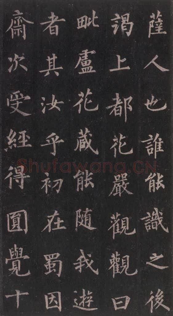 855年唐代 裴休 《圭峰禅师碑》之十五 书法作品
