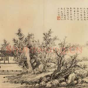 宋代 王羲之 草书《淳化阁帖 六 初榻淳化帖(3)》毛笔书法草书作品图片欣赏