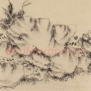 元代 邓文原 草书《邓文原.急就章下之二十一》毛笔书法草书作品图片欣赏