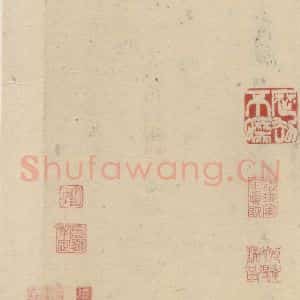 明代 陈道复 草书《古诗十九诗下之二十》毛笔书法草书作品图片欣赏