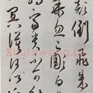 明代 王宠 草书《元明书翰(43)诗⑷》毛笔书法草书作品图片欣赏