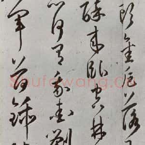 明代 王宠 草书《元明书翰(43)诗⑻》毛笔书法草书作品图片欣赏