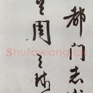明代 周天球 行书《元明书翰(54)诗⑸》毛笔书法行书作品图片欣赏