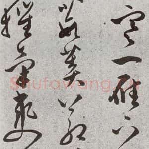 明代 文彭 草书《元明书翰(51)诗⑼》毛笔书法草书作品图片欣赏