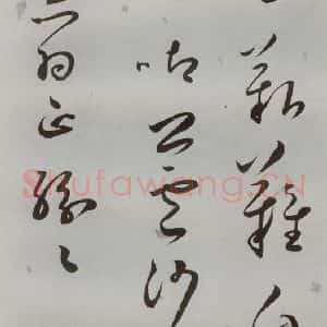明代 王逢元 草书《明人诗翰 王逢元(3)》毛笔书法草书作品图片欣赏