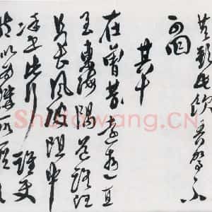 明代 徐渭 行书《徐渭书陶渊明饮酒等二十三首(11)》毛笔书法行书作品图片欣赏