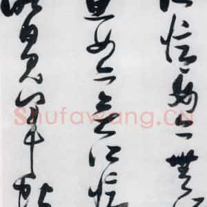 明代 张瑞图 草书《张瑞图书木兰诗(3)》毛笔书法草书作品图片欣赏