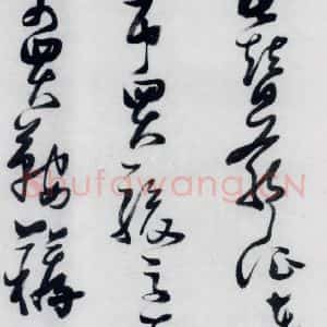 明代 张瑞图 草书《张瑞图书木兰诗(6)》毛笔书法草书作品图片欣赏