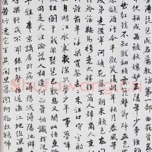 清代 张迪 行楷《张迪书白居易琵琶行并序(3)》毛笔书法行楷作品图片欣赏