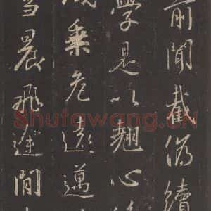 东晋 王羲之 行书《集字圣教序 之十三》毛笔书法行书作品图片欣赏