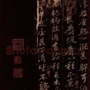 宋代 苏轼《枳枸汤之三》毛笔书法作品图片欣赏