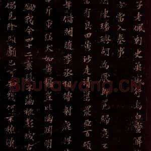 宋代 苏轼《奉和师中丈汉公史见寄诗一首之三》毛笔书法作品图片欣赏