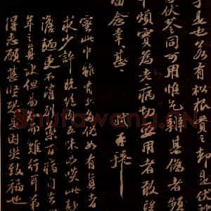 宋代 苏轼《给醇夫信之五》毛笔书法作品图片欣赏