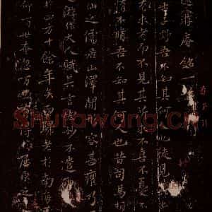 宋代 苏轼《远游庵铭一首之一》毛笔书法作品图片欣赏