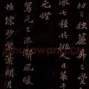 北宋 苏轼 行书《右皇太妃合 之》毛笔书法行书作品图片欣赏