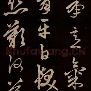 明代 俞和 草书《前有樽酒行 之五》毛笔书法草书作品图片欣赏
