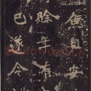 北魏 楷书《张猛龙碑 之三十》毛笔书法楷书作品图片欣赏