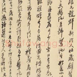北魏 楷书《张猛龙碑 之五十六》毛笔书法楷书作品图片欣赏