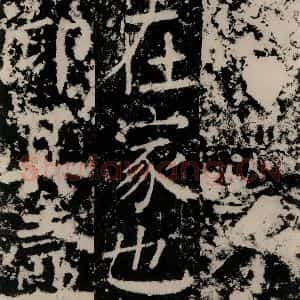 唐代 颜真卿 篆书《殷君夫人颜氏碑 之十五》毛笔书法篆书作品图片欣赏