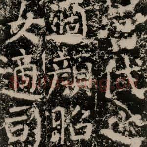 唐代 颜真卿 篆书《殷君夫人颜氏碑 之二十六》毛笔书法篆书作品图片欣赏