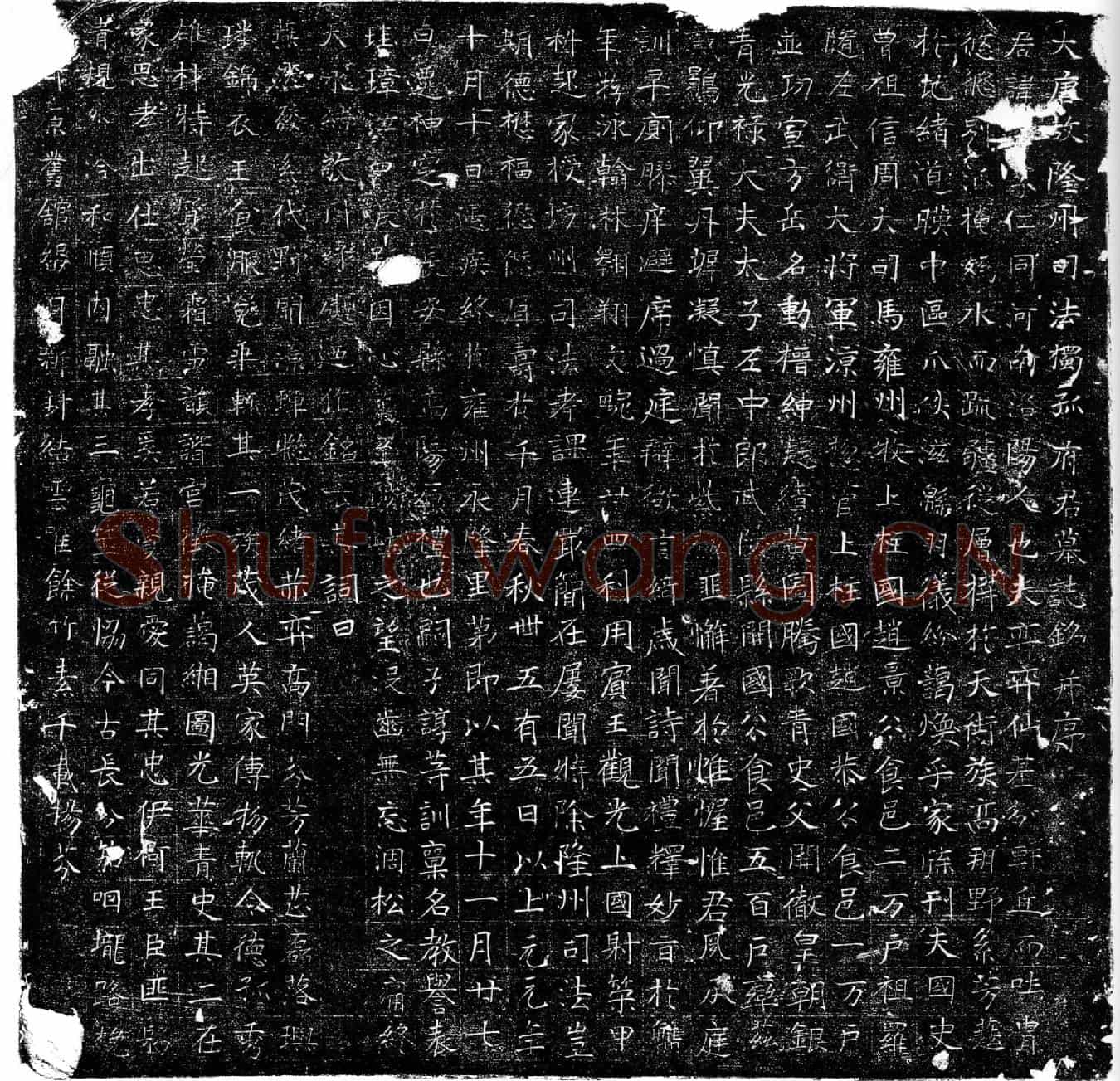 唐独孤仁同墓誌(大唐故隆州司法独孤府君墓誌铭并序)