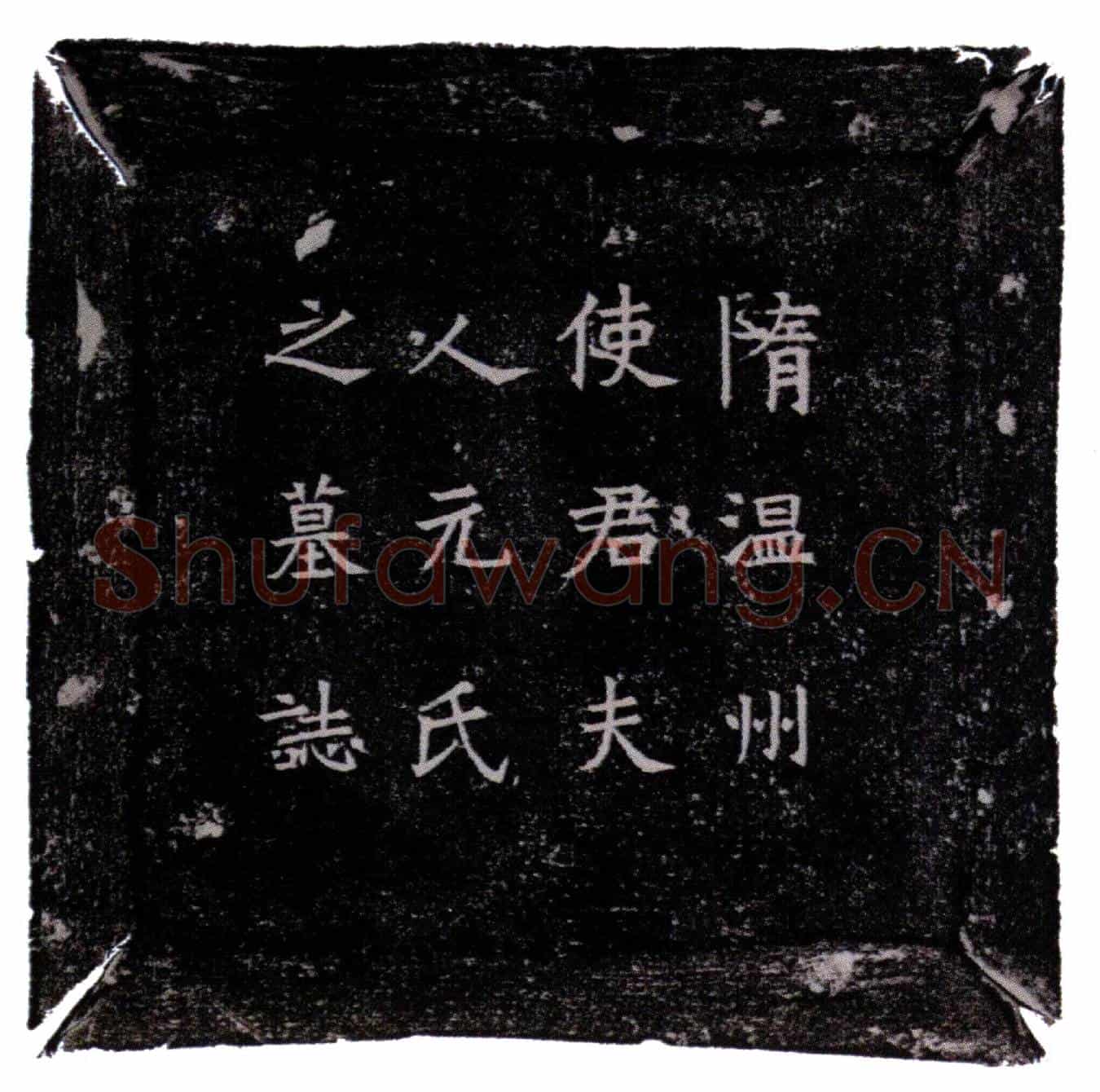 隋杨夫人元氏墓誌(隋温州刺史杨使君夫人元氏墓誌)