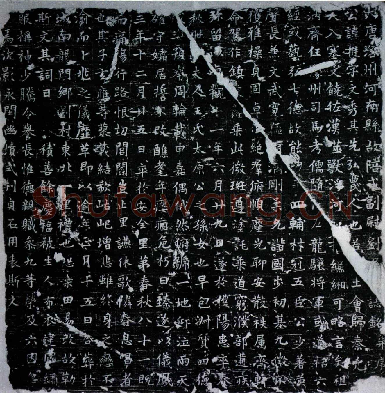 唐刘挺墓誌(大唐洛州河南县故陪戎副尉刘君墓誌铭并序)