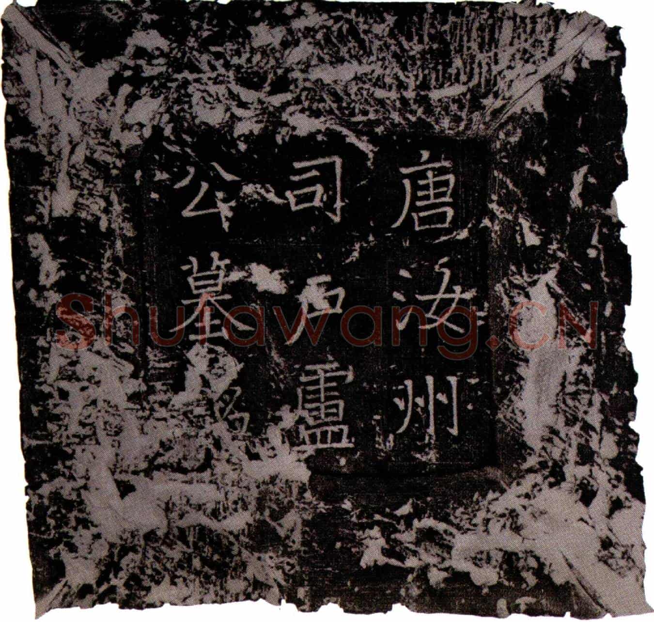 唐卢沐墓誌(唐故汝州司户参军卢公墓誌铭并序)