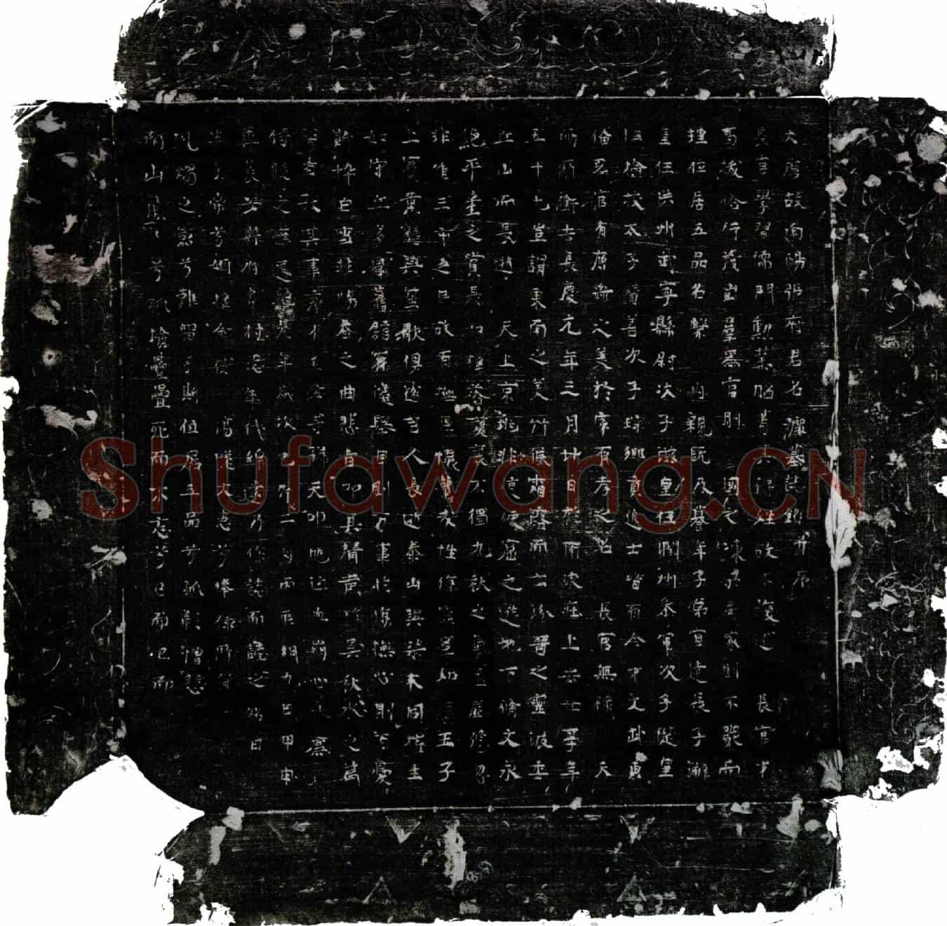 唐张据墓誌(大唐故南阳张府君名据墓誌铭并序)