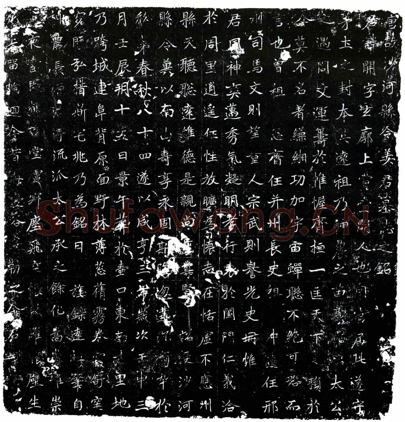 唐姜开墓誌(唐故沙河县令姜君墓誌之铭)
