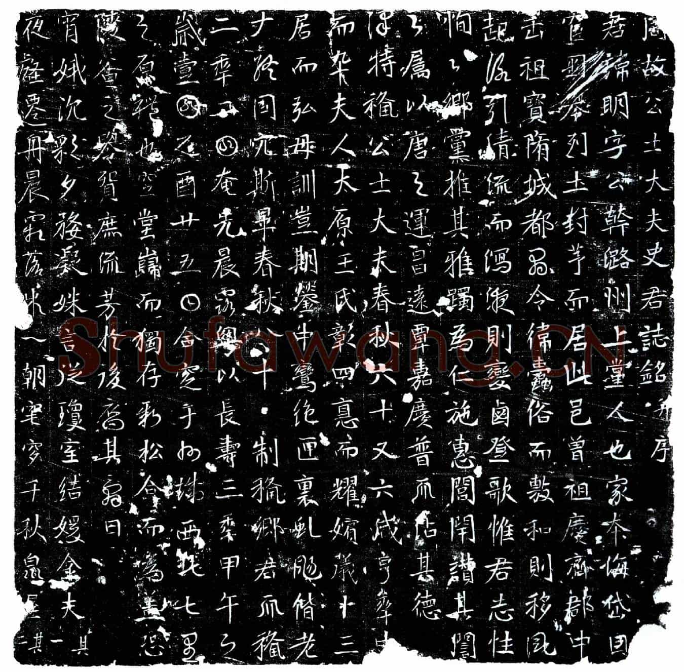 唐史明、史明妻王氏墓誌(周故公士大夫史君誌铭并序)