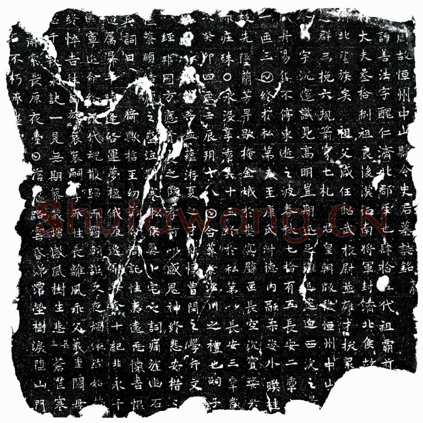 唐史善法墓誌(大周故恒州中山县令史君墓誌铭并序)
