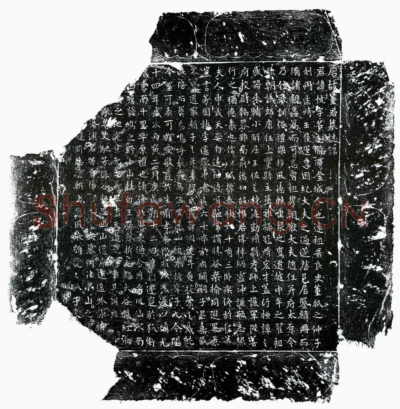 唐董忱墓誌(唐故董君墓誌铭)