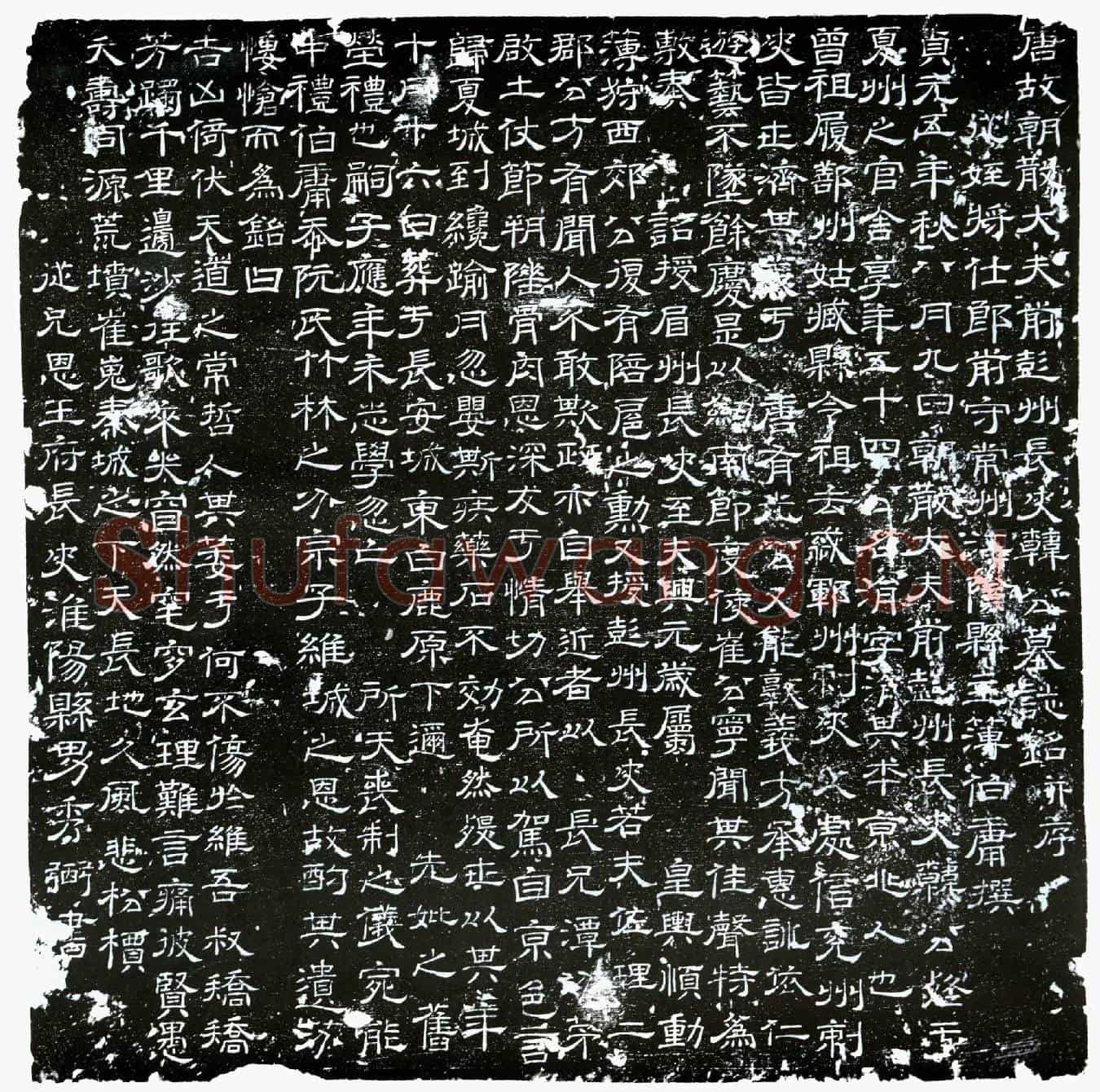 唐韩涓墓誌(唐故朝散大夫前彭州长史韩公墓誌铭并序)