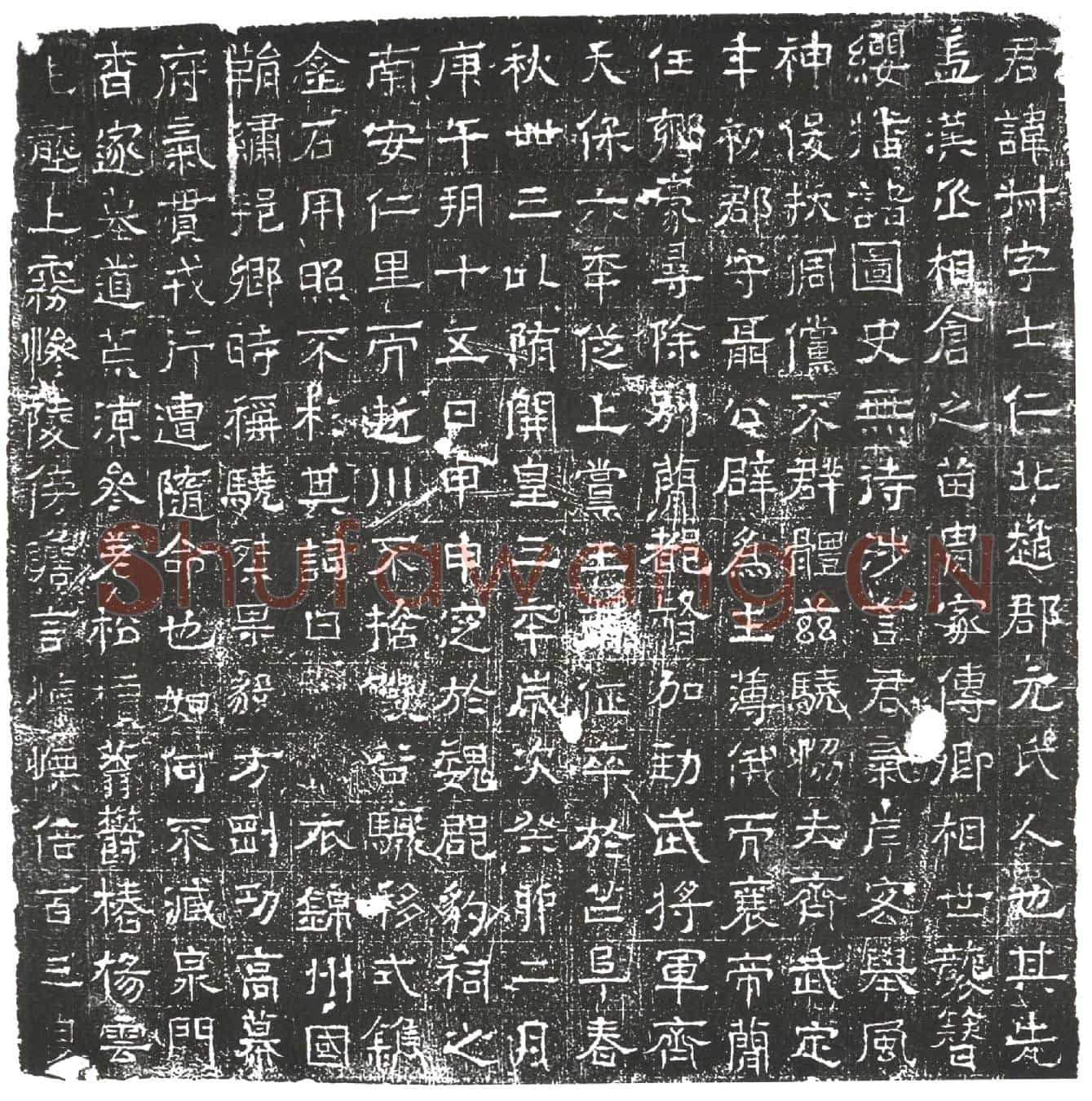 隋张叔墓誌