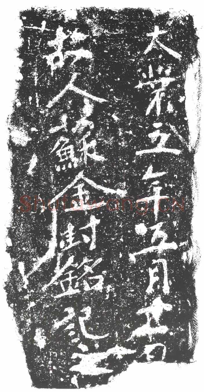 隋苏金封墓誌