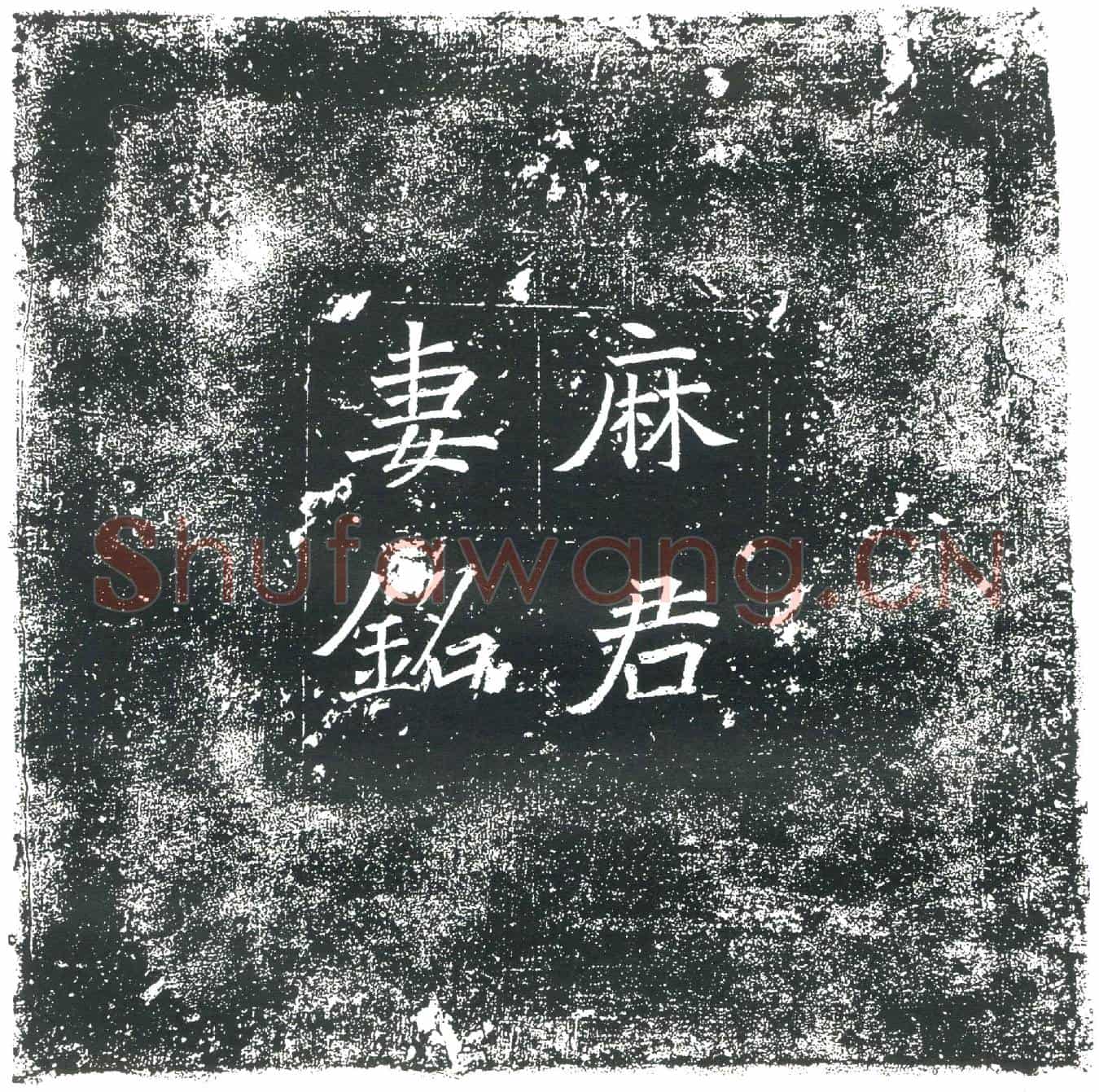 隋庞胃孃墓誌(大隋左武侍绥德尉麻府君妻庞墓誌)
