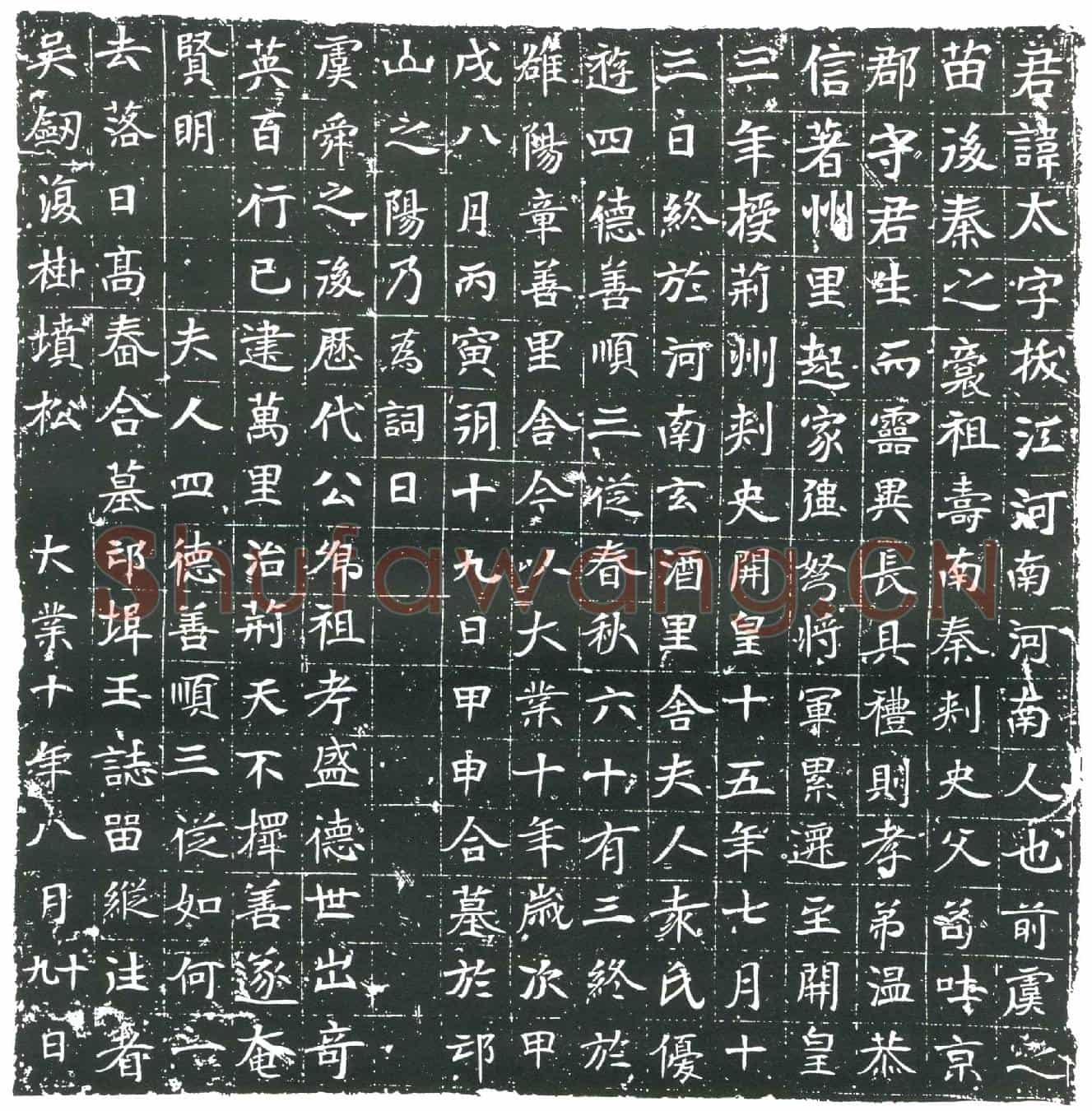 隋姚太；姚太妻袁氏墓誌